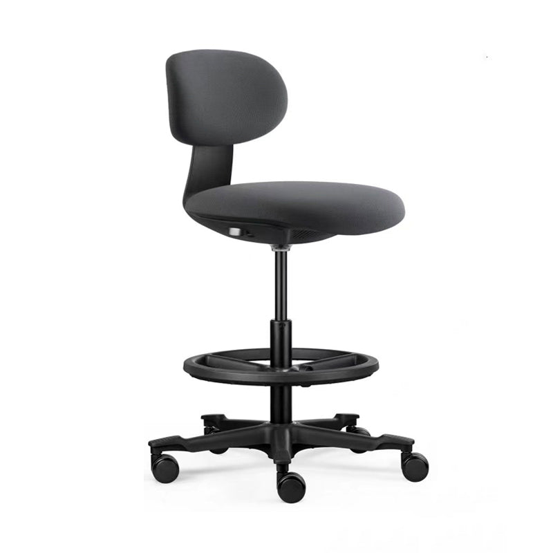 Moderne verstelbare rugleuning aan de teller kassier kassier Bark ontlasting met kussen en pedaal