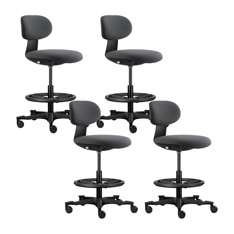 Moderne verstelbare rugleuning aan de teller kassier kassier Bark ontlasting met kussen en pedaal