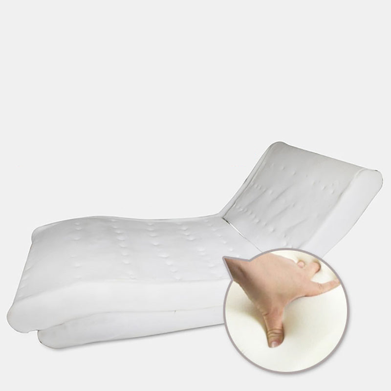 Contemporary Armless Reclining Accent Chair Fabric Chaise for Living Room Clearhalo 'Chairs & Seating' 'Chaise Lounge' 'chaise_lounge' 'furn' 'furn_chaise_lounge' 'Furniture' 'Living Room Furniture' 7377029