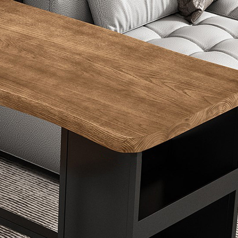 Juego de mesa de bar con base de caballete, mesa de bar y taburetes de madera maciza y metal, 1/3 piezas