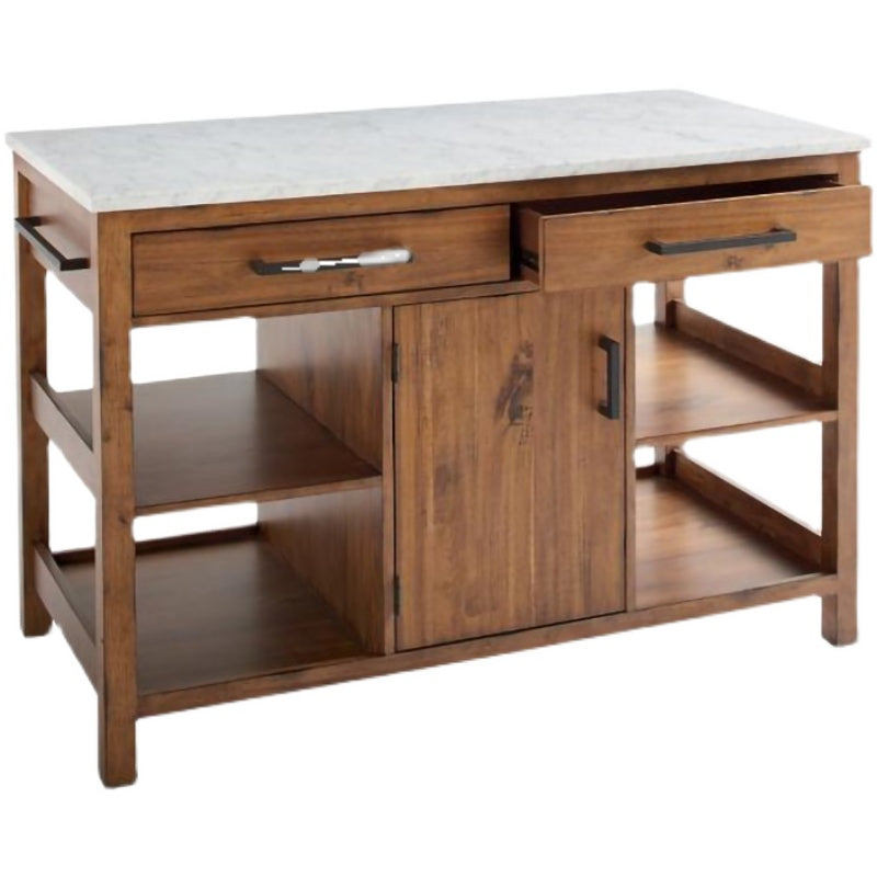 Dining Room Prep Table Modern Rectangular Wood Kitchen Island Table Clearhalo 'furn' 'furn_kitchen_islands_carts' 'Furniture' 'Kitchen & Dining Furniture' 'Kitchen Islands & Carts' 'kitchen_islands_carts' 7377940