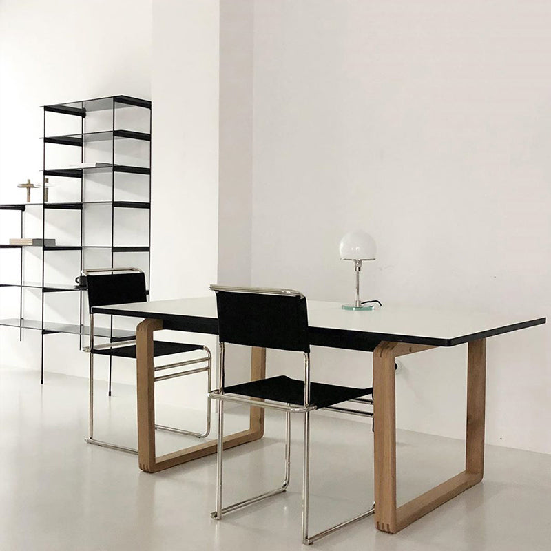 Sedia laterale in stile moderno in vetro sedia da pranzo inoltre a bracciole per cucina