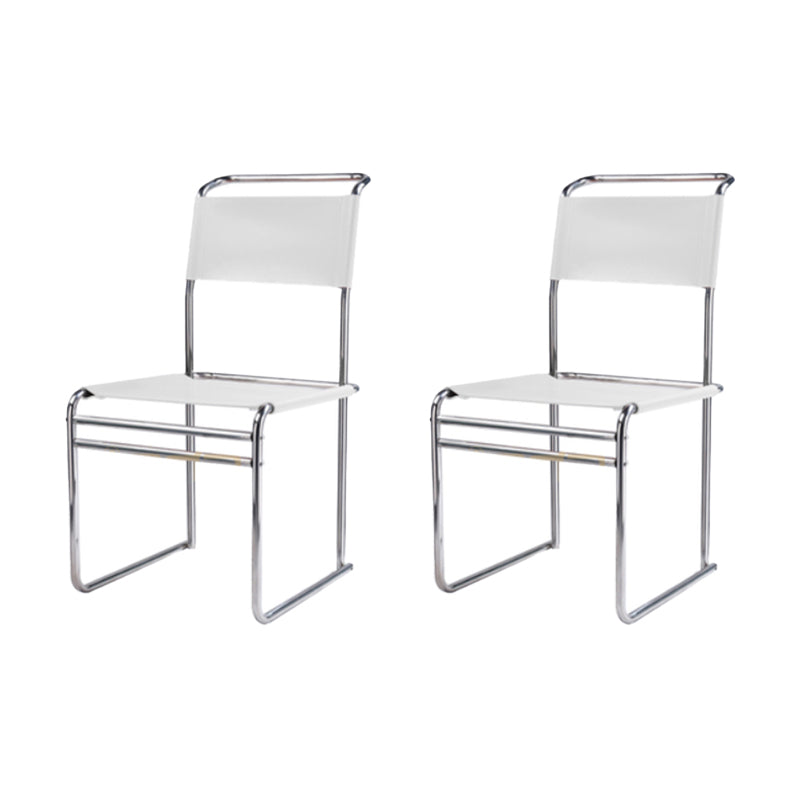 Sedia laterale in stile moderno in vetro sedia da pranzo inoltre a bracciole per cucina