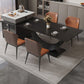 Rectangle Dining Room Table Contemporary Dinner Room Kitchen Table Clearhalo 'Dining Tables & Seating' 'Dining Tables' 'dining_table' 'furn' 'furn_dining_table' 'Furniture' 'Kitchen & Dining Furniture' 7378451