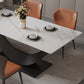 Rectangle Dining Room Table Contemporary Dinner Room Kitchen Table Clearhalo 'Dining Tables & Seating' 'Dining Tables' 'dining_table' 'furn' 'furn_dining_table' 'Furniture' 'Kitchen & Dining Furniture' 7378455