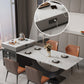 Rectangle Dining Room Table Contemporary Dinner Room Kitchen Table Clearhalo 'Dining Tables & Seating' 'Dining Tables' 'dining_table' 'furn' 'furn_dining_table' 'Furniture' 'Kitchen & Dining Furniture' 7378456