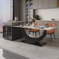 Rectangle Dining Room Table Contemporary Dinner Room Kitchen Table Clearhalo 'Dining Tables & Seating' 'Dining Tables' 'dining_table' 'furn' 'furn_dining_table' 'Furniture' 'Kitchen & Dining Furniture' 7378459