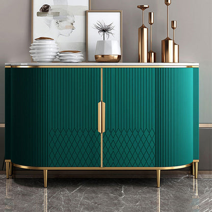 Credenza da pranzo a buffet in legno ingegnerizzato ingegnerizzato contemporaneo