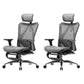 Contemporary Arms Included Task Chair Height Adjustable Desk Chair for Office