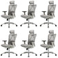 Contemporary Arms Included Task Chair Height Adjustable Desk Chair for Office