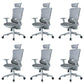 Contemporary Mesh Task Chair Wheels Included Desk Chair for Office