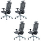 Contemporary Mesh Task Chair Wheels Included Desk Chair for Office