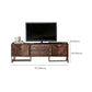 Glam TV Stand Console Solid Wood TV Media Stand with 2 Drawers Clearhalo 'furn' 'furn_tv_stands_entertainment_centers' 'Furniture' 'Living Room Furniture' 'TV Stands & Entertainment Centers' 'TV Stands & Media Storage Furniture' 'tv_stands_entertainment_centers' 7379286