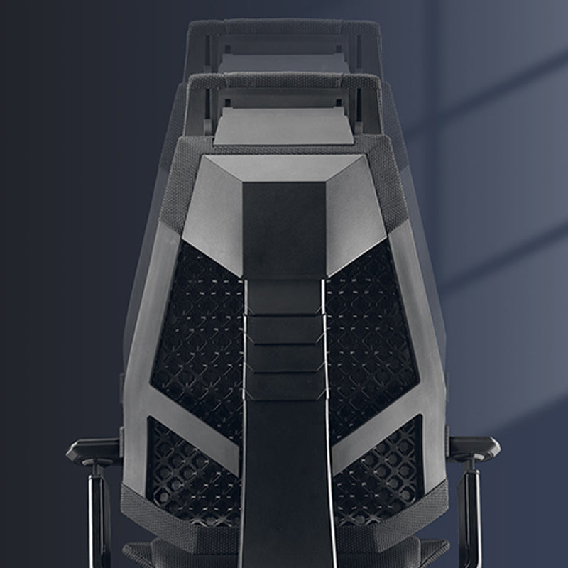 Chaise de bureau moderne Hauteur de siège réglable Les bras comprenaient une chaise pivotante avec des roues