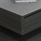 Rectangle Single Coffee Table Glam 1 Coffee Table with 4 Drawers Clearhalo 'Coffee & Accent Tables' 'Coffee Tables' 'coffee_tables' 'furn' 'furn_coffee_tables' 'Furniture' 'Living Room Furniture' 7379574