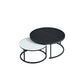 Minimalism Frame Cocktail Table Slate Top Coffee or End Table with Storage Drawers Black Stone Clearhalo 'Coffee & Accent Tables' 'Coffee Tables' 'coffee_tables' 'furn' 'furn_coffee_tables' 'Furniture' 'Living Room Furniture' 7379580