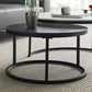 Minimalism Frame Cocktail Table Slate Top Coffee or End Table with Storage Drawers Clearhalo 'Coffee & Accent Tables' 'Coffee Tables' 'coffee_tables' 'furn' 'furn_coffee_tables' 'Furniture' 'Living Room Furniture' 7379591