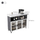 Modern Rectangle Bar Table Faux Marble Storable Table for Living Room Clearhalo 'Bar Furniture' 'Bar Tables' 'bar_tables' 'furn' 'furn_bar_tables' 'Furniture' 'Kitchen & Dining Furniture' 7379722