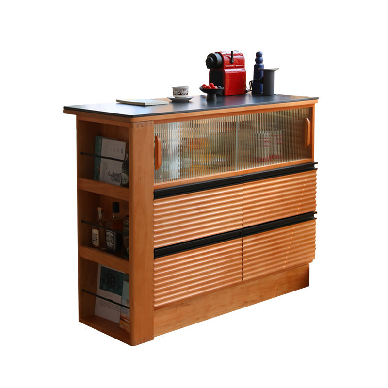 Moderner Bar-Esstisch aus Kunstmarmor, rechteckiger Bartisch für die Küche