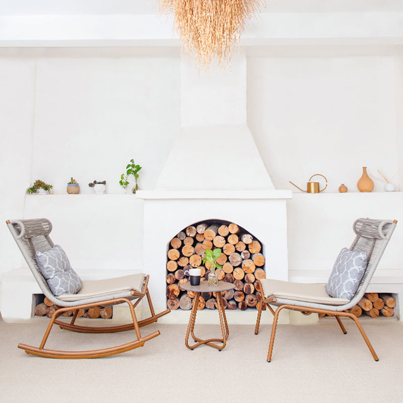 Chaise à bascule de loisir de style moderne salon paresseux pour le salon