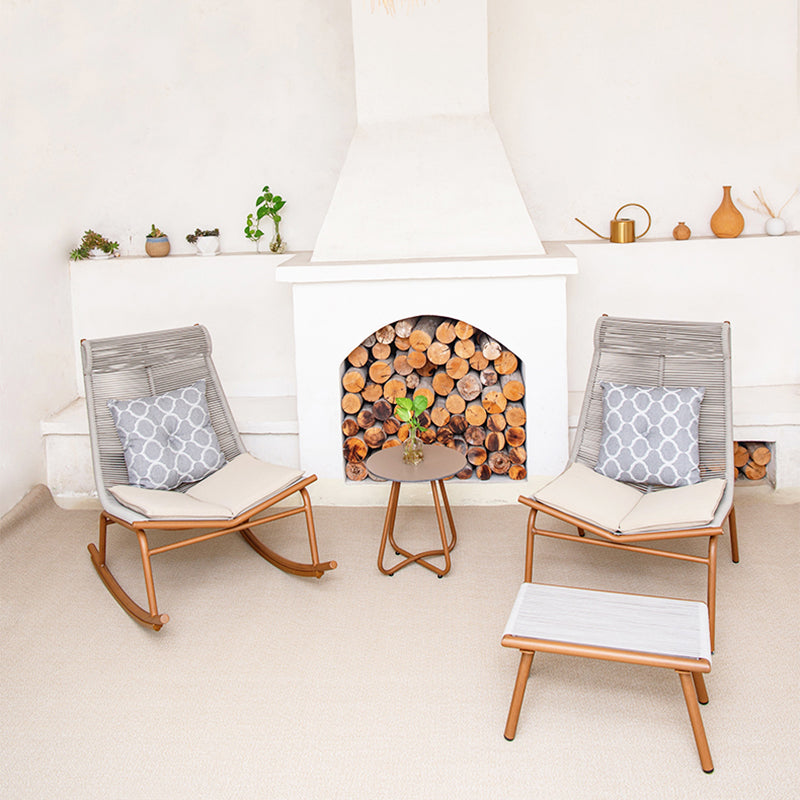 Sedia a dondolo per il tempo libero in stile moderno sedia pigra per soggiorno