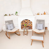 Sedia a dondolo per il tempo libero in stile moderno sedia pigra per soggiorno