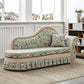 Traditional Removable Cushions Chaise Fabric Floral Chaise for Living Room Clearhalo 'Chairs & Seating' 'Chaise Lounge' 'chaise_lounge' 'furn' 'furn_chaise_lounge' 'Furniture' 'Living Room Furniture' 7381425