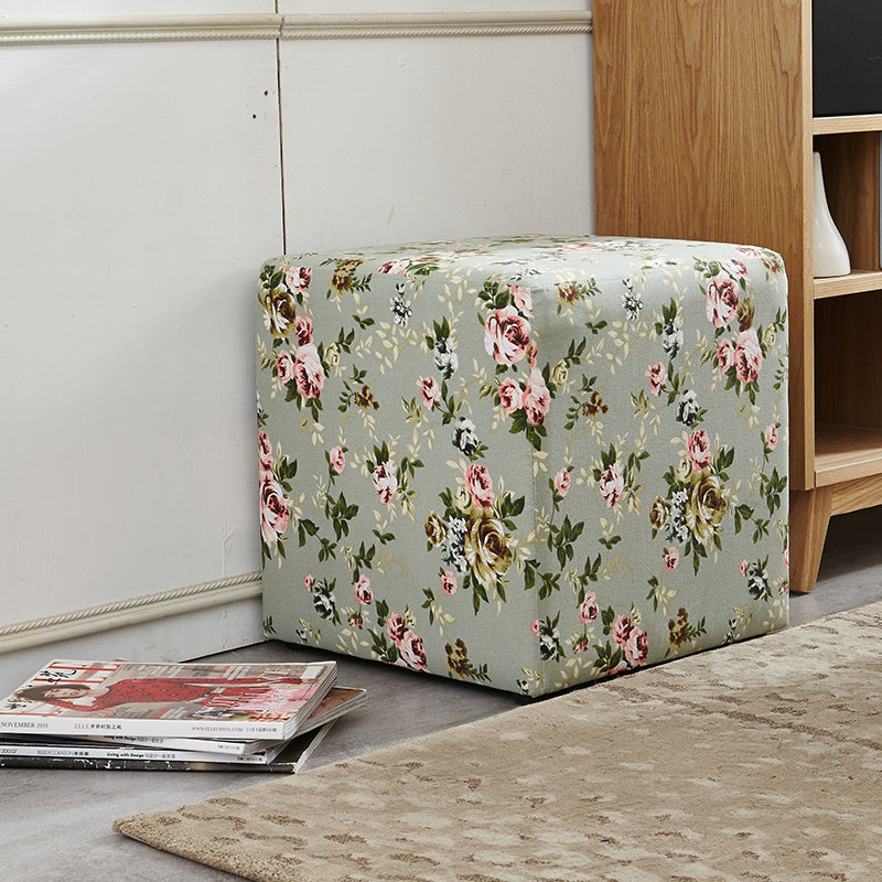 Traditional Removable Cushions Chaise Fabric Floral Chaise for Living Room Ottoman None Clearhalo 'Chairs & Seating' 'Chaise Lounge' 'chaise_lounge' 'furn' 'furn_chaise_lounge' 'Furniture' 'Living Room Furniture' 7381426