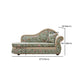 Traditional Removable Cushions Chaise Fabric Floral Chaise for Living Room Clearhalo 'Chairs & Seating' 'Chaise Lounge' 'chaise_lounge' 'furn' 'furn_chaise_lounge' 'Furniture' 'Living Room Furniture' 7381435
