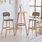 Juego de barra redonda contemporánea, juego de mesa de madera para Pub de 1/3 piezas para el hogar