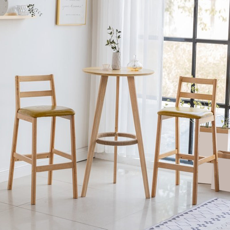 Juego de barra redonda contemporánea, juego de mesa de madera para Pub de 1/3 piezas para el hogar