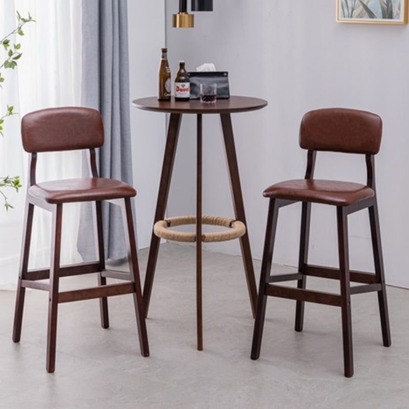 Juego de barra redonda contemporánea, juego de mesa de madera para Pub de 1/3 piezas para el hogar