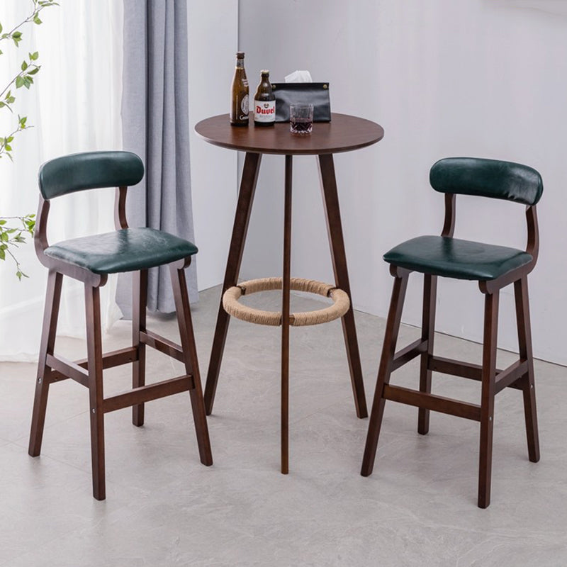 Juego de barra redonda contemporánea, juego de mesa de madera para Pub de 1/3 piezas para el hogar