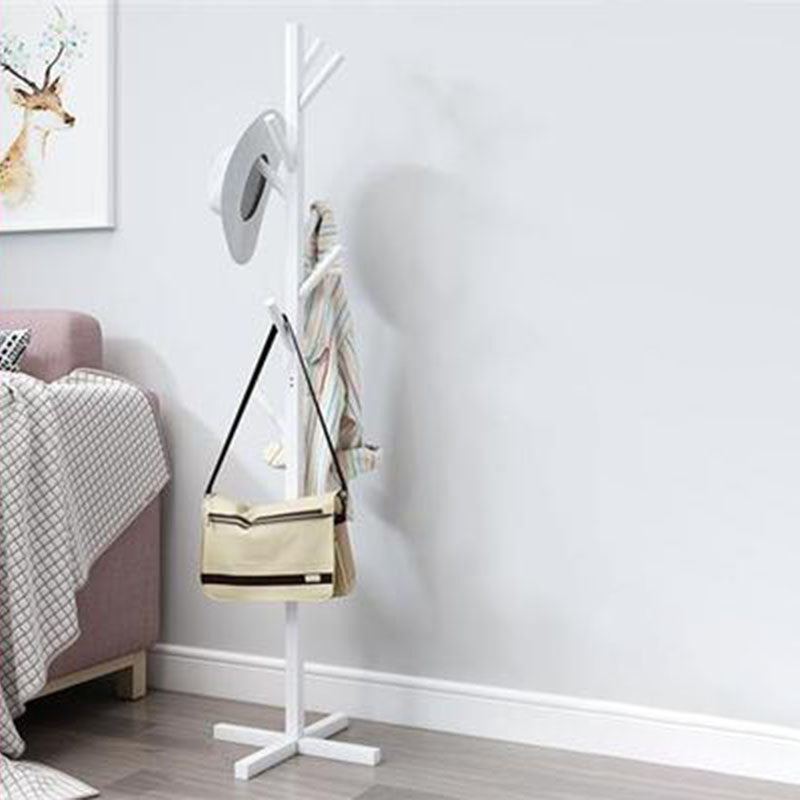 Eigentijdse hal staan ​​houten vrij staande zaalstandaard met haak