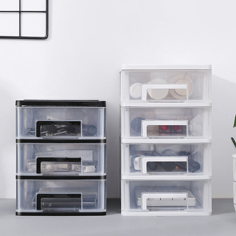 Contemporary Plastic Cabinet Vertical File Cabinet with Drawers for Office Clearhalo 'Filing Cabinets' 'filling_cabinets' 'furn' 'furn_filling_cabinets' 'Furniture' 'Office Furniture' 7382030