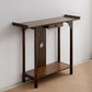Mid Century Modern Console Table 12"W Wood Console Sofa Table