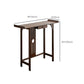 Mid Century Modern Console Table 12"W Wood Console Sofa Table