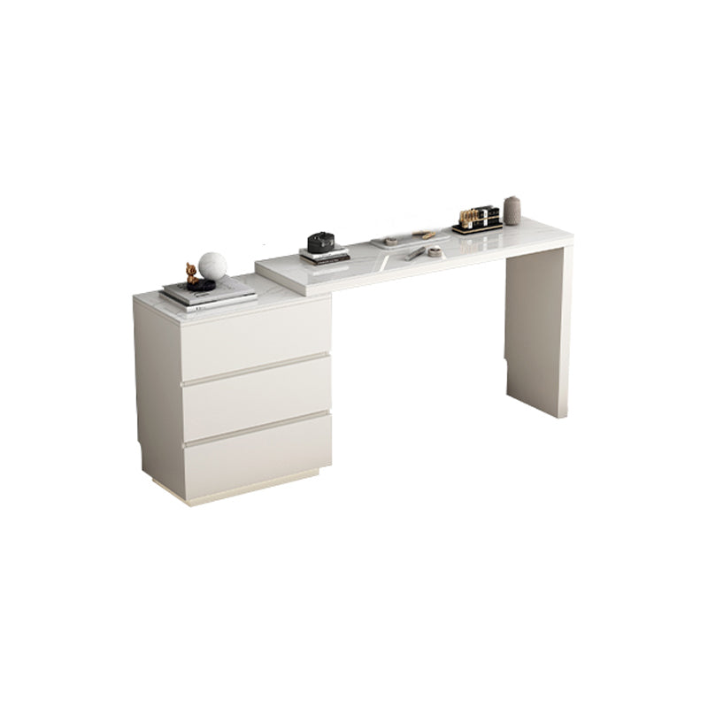 Moderne stijl stenen taak bureau rechthoekige vorm kantoor bureau met 6-laden