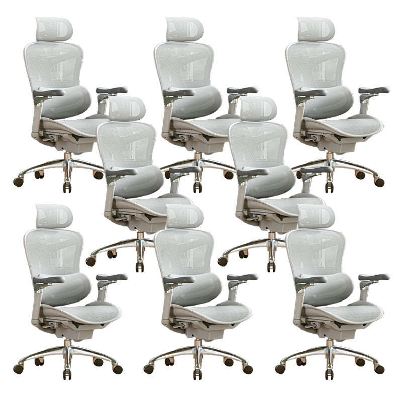 Sedia moderna sedia girevole armi rimovibili sedie da ufficio regolabili sedili con ruote