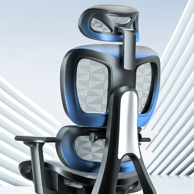 Modern Ergonomic Office Chair Adjustable Seat Height Desk Chair with Wheels Clearhalo 'furn' 'furn_office_chair' 'Furniture' 'Office Chairs' 'Office Furniture' 'office_chair' 7383931