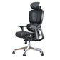 Modern Ergonomic Office Chair Adjustable Seat Height Desk Chair with Wheels Black-Gray 1 Piece Without Footrest Clearhalo 'furn' 'furn_office_chair' 'Furniture' 'Office Chairs' 'Office Furniture' 'office_chair' 7383954