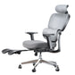 Modern Ergonomic Office Chair Adjustable Seat Height Desk Chair with Wheels Light Gray 1 Piece With Footrest Clearhalo 'furn' 'furn_office_chair' 'Furniture' 'Office Chairs' 'Office Furniture' 'office_chair' 7383967