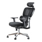 Modern Ergonomic Office Chair Adjustable Seat Height Desk Chair with Wheels Black 1 Piece Without Footrest Clearhalo 'furn' 'furn_office_chair' 'Furniture' 'Office Chairs' 'Office Furniture' 'office_chair' 7383982