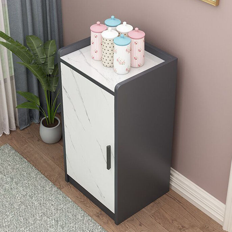 Matte Finish Indoor Dining Server Modern Sideboard for Dining Room Clearhalo 'buffet_sideboard' 'Buffets & Sideboards' 'furn' 'furn_buffet_sideboard' 'Furniture' 'Kitchen & Dining Furniture' 7384041