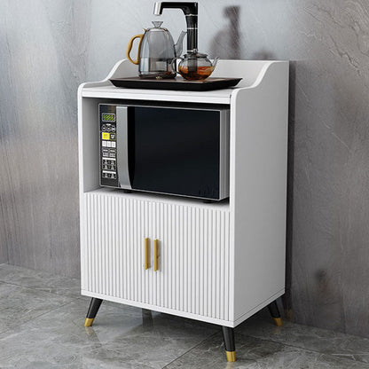 Server da pranzo bianco pietra top glam sideboard in legno finto per cucina