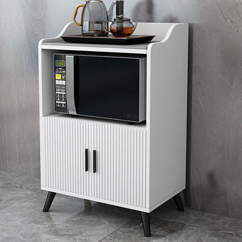 Server da pranzo bianco pietra top glam sideboard in legno finto per cucina