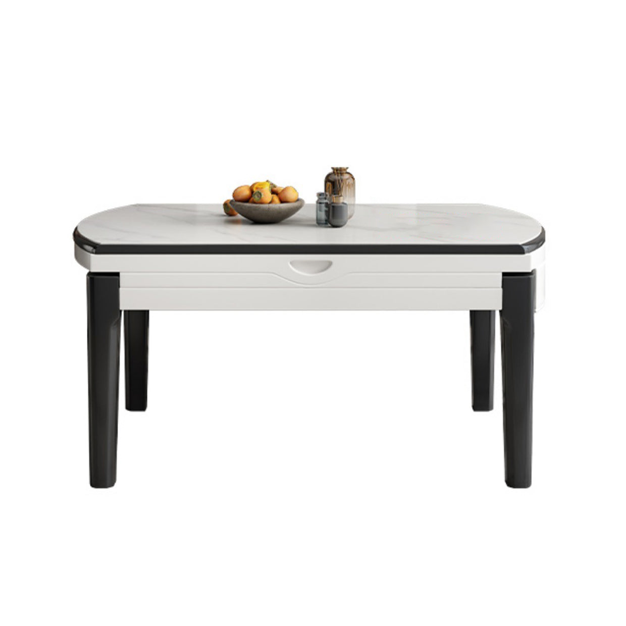 Ensemble de Table à manger pliable avec plateau en pierre, pour la maison, ensemble de Dinette moderne, 1/7 pièces