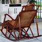 Mid Century Modern Indoor Rocking Chair Wooden Rattan Rocking Chair Clearhalo 'Chairs & Seating' 'furn' 'furn_rocking_chairs' 'Furniture' 'Living Room Furniture' 'Rocking Chairs' 'rocking_chairs' 7385196