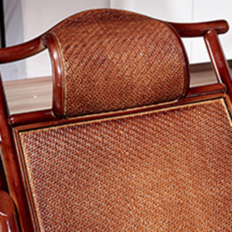 Mid Century Modern Indoor Rocking Chair Wooden Rattan Rocking Chair Clearhalo 'Chairs & Seating' 'furn' 'furn_rocking_chairs' 'Furniture' 'Living Room Furniture' 'Rocking Chairs' 'rocking_chairs' 7385199