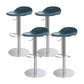 Indoor Metal Legs Bar Stool Saddle Seat Bar Stool with Swivel